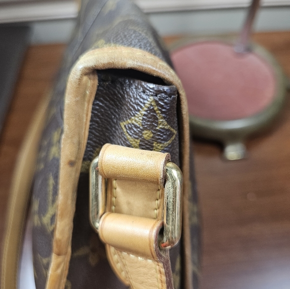 Authentic Louis Vuitton Menilmontant Messenger Cros Bag PM Brown Monogram Canvas - Picture 7 of 13